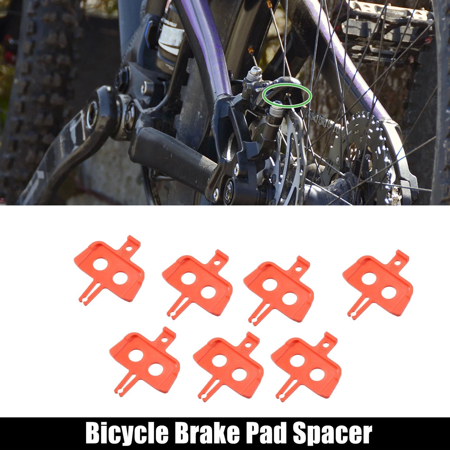 10pcs Brake Pad Spacer for Mountain Bike Hydraulic Disc Protector