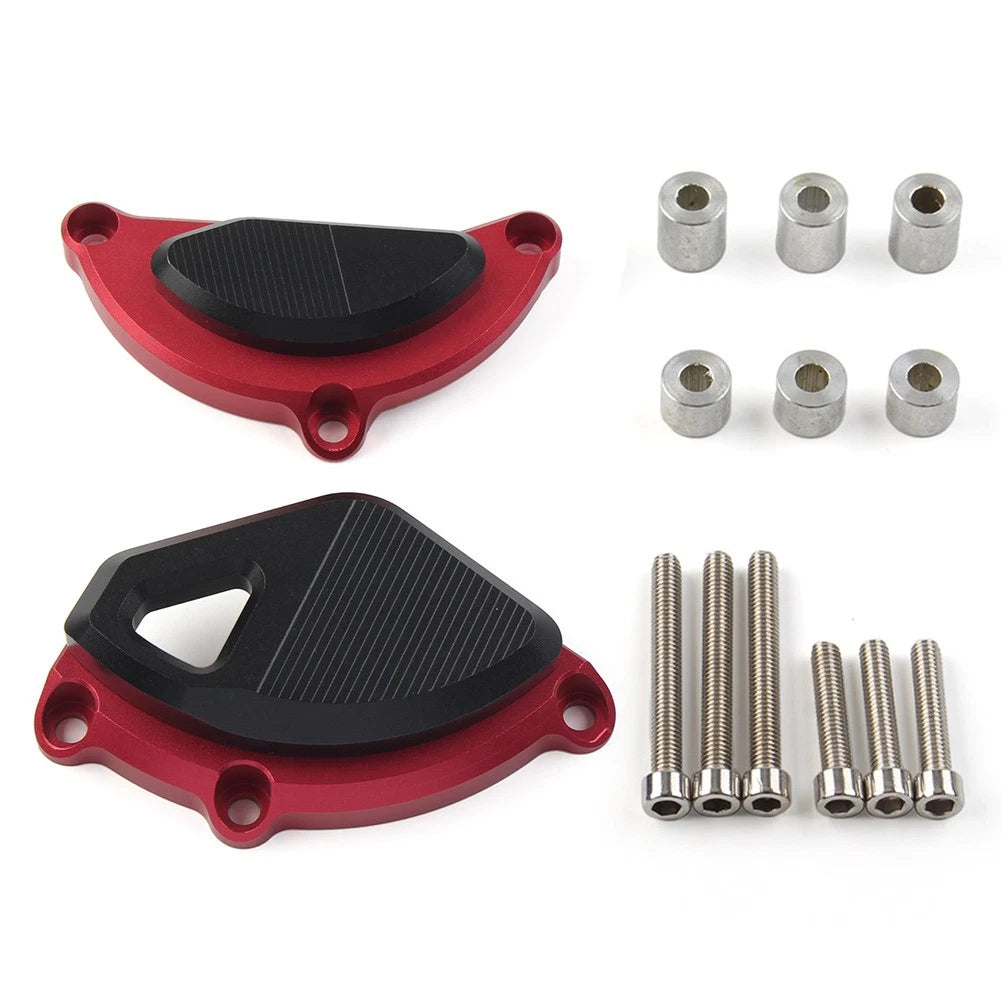 Engine Stator Guard Case Crash Cover Protector for Yamaha MT-10 (2015–2021) Red