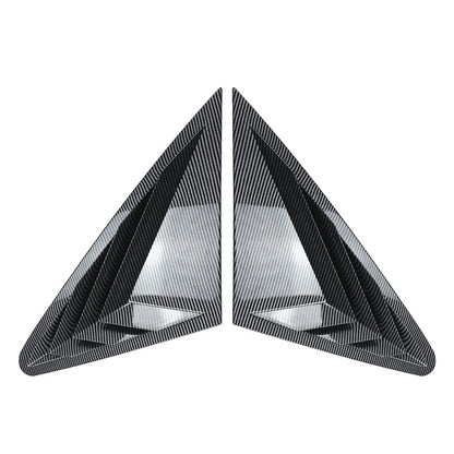 Rear Window Shutter Louvers Cover Trim for Audi Q5 (2018–2024)