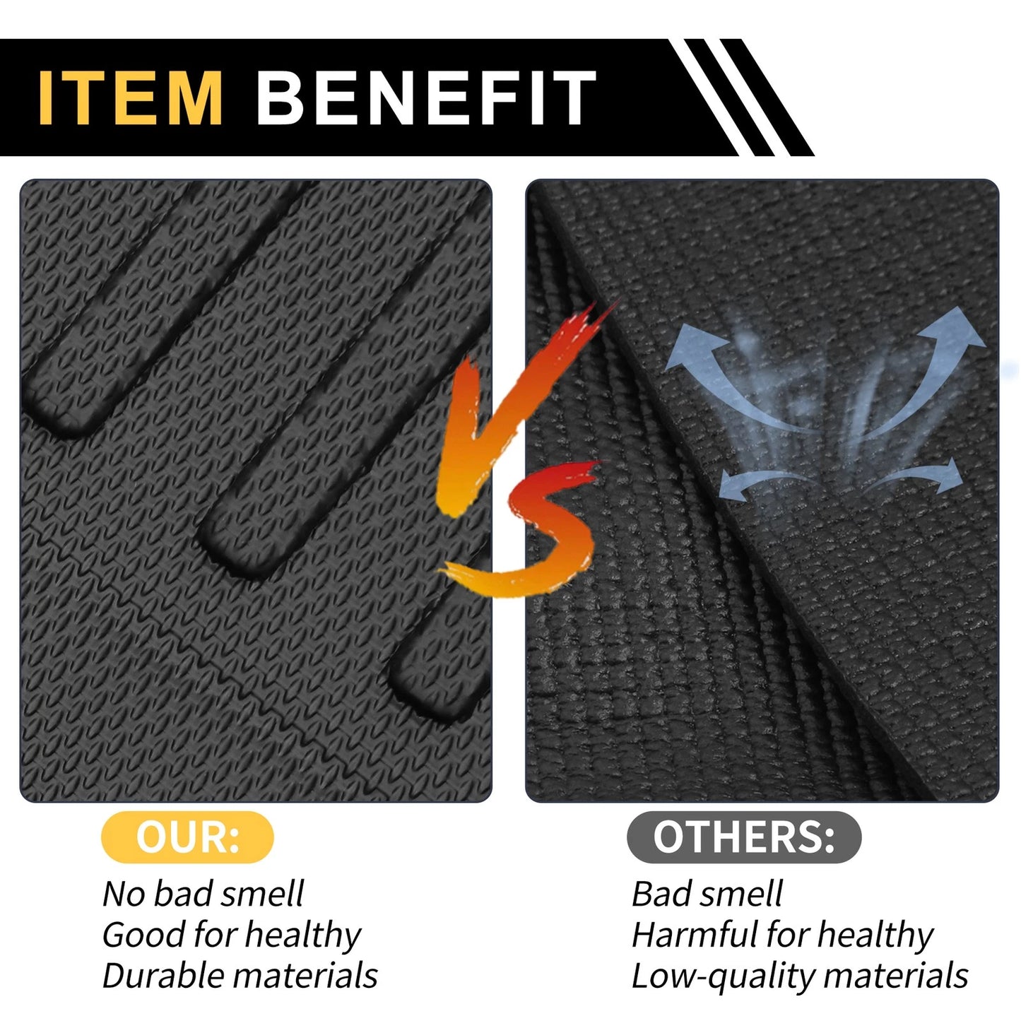 Cargo Liner Rear Trunk Mat for Kia Seltos (2020–2023) TPE Stripe Pattern
