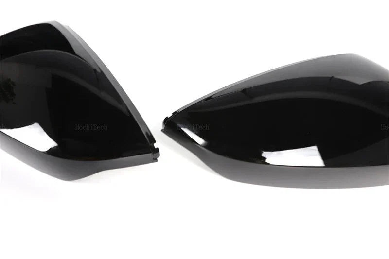 Gloss Black Side Wing Mirror Cap Covers for Audi A3 (2022-2025)