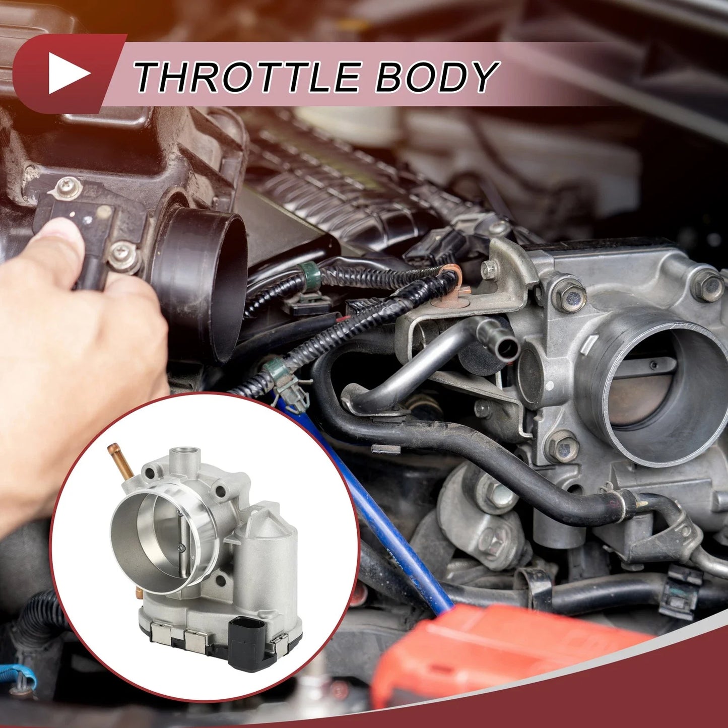 Throttle Body Actuator for Chevrolet Captiva, Opel Antara 2.4L (2006-2018)