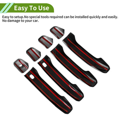Exterior Door Handle Cover Trim for Chevrolet Colorado (2023-2024) 1 Set