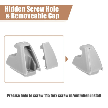 Set of 4 Sun Visor Support Clip Retainers No. 95994975 for Chevrolet Cruze (2011–2016)