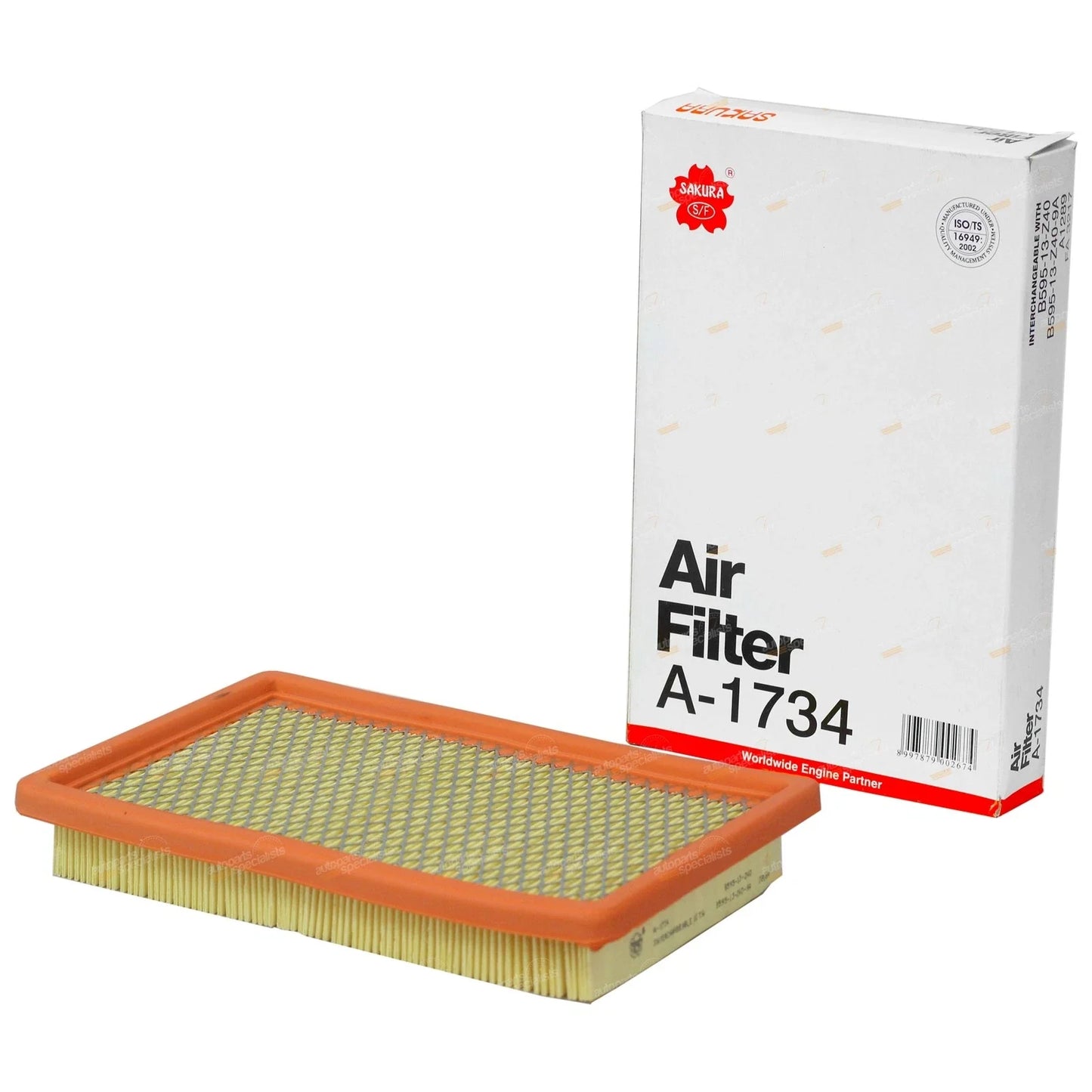 Air Filter for Ryco A1289
