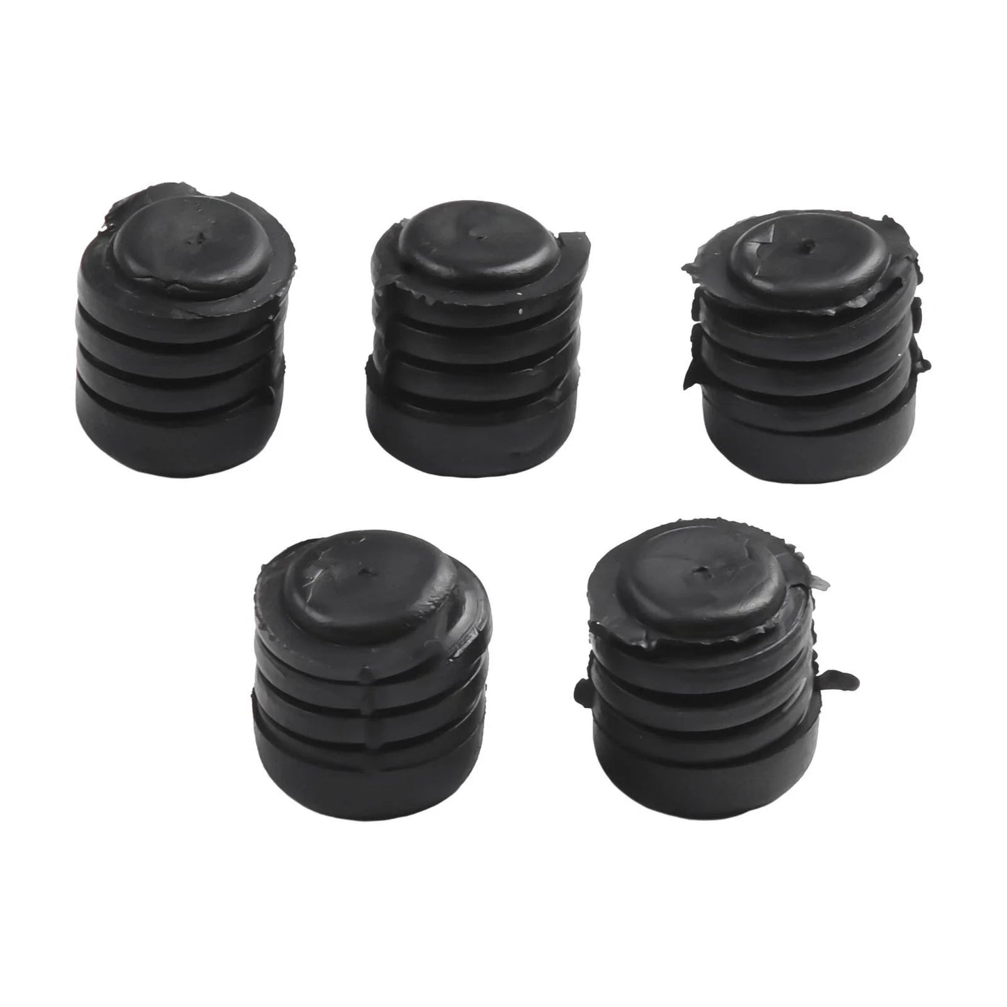 5x Black Rubber Car Bonnet Buffer Hood Washer Bumper for Nissan