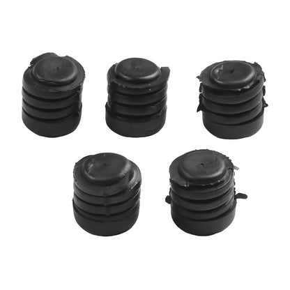 5x Black Rubber Car Bonnet Buffer Hood Washer Bumper for Nissan