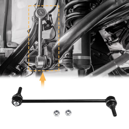 6 x Front Inner Outer Tie Rod Ends & Sway Bar Links for Chrysler Voyager (01-03)