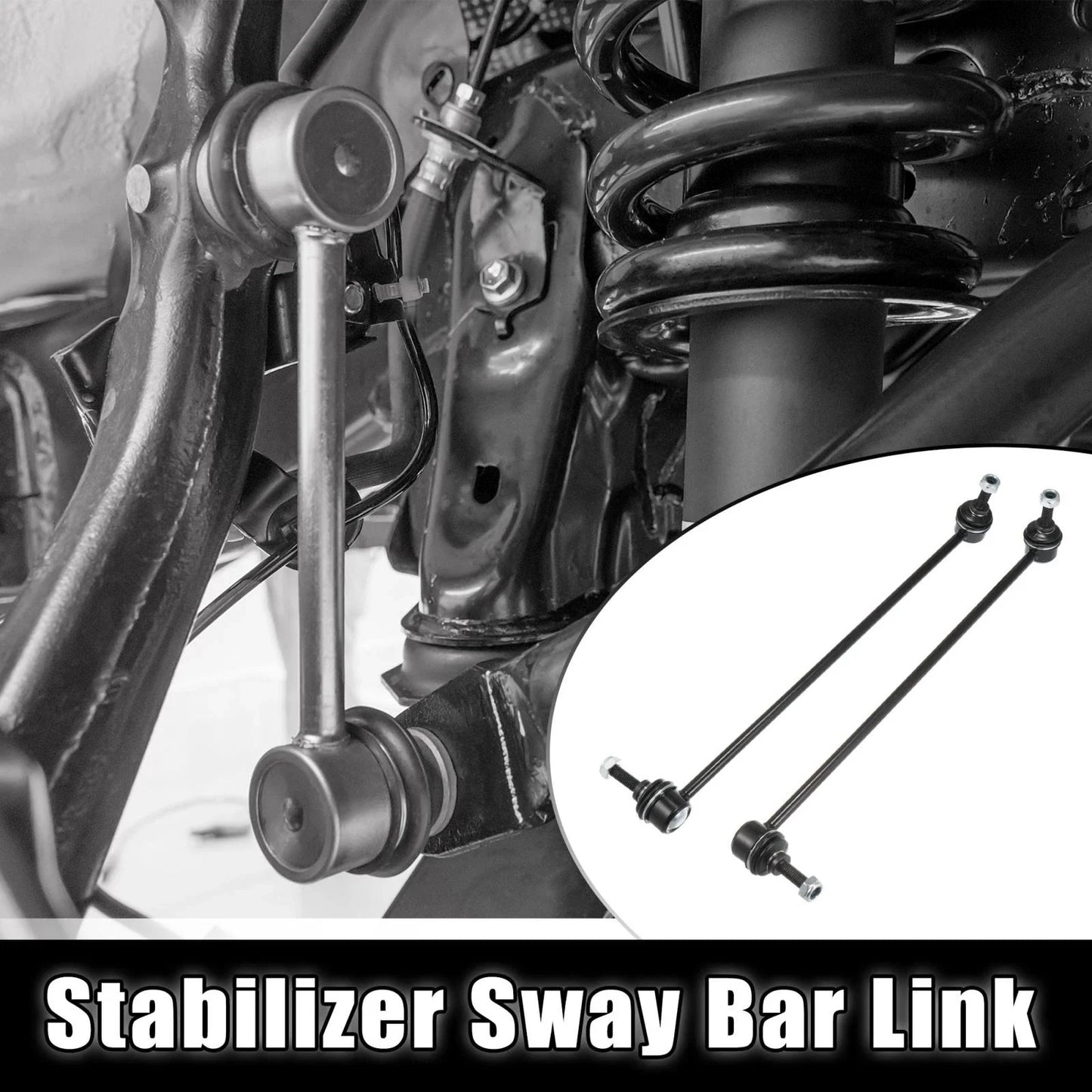 2 x Front Sway Bar Links for Chevrolet Camaro (K750552, K750553)