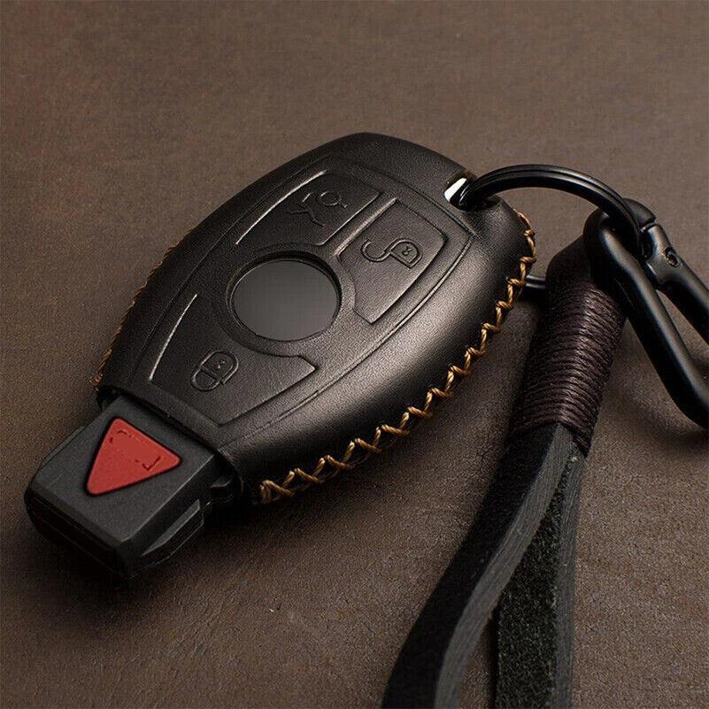 Key Fob Case Cover Holder for Mercedes Benz C E CLA ML GLK AMG