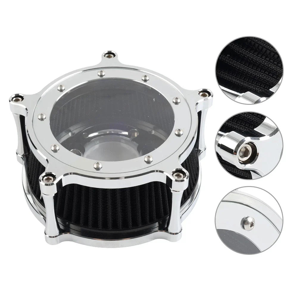 Air Cleaner Intake Filter for Harley Dyna Street Bob Electra Glide (2006-2023)