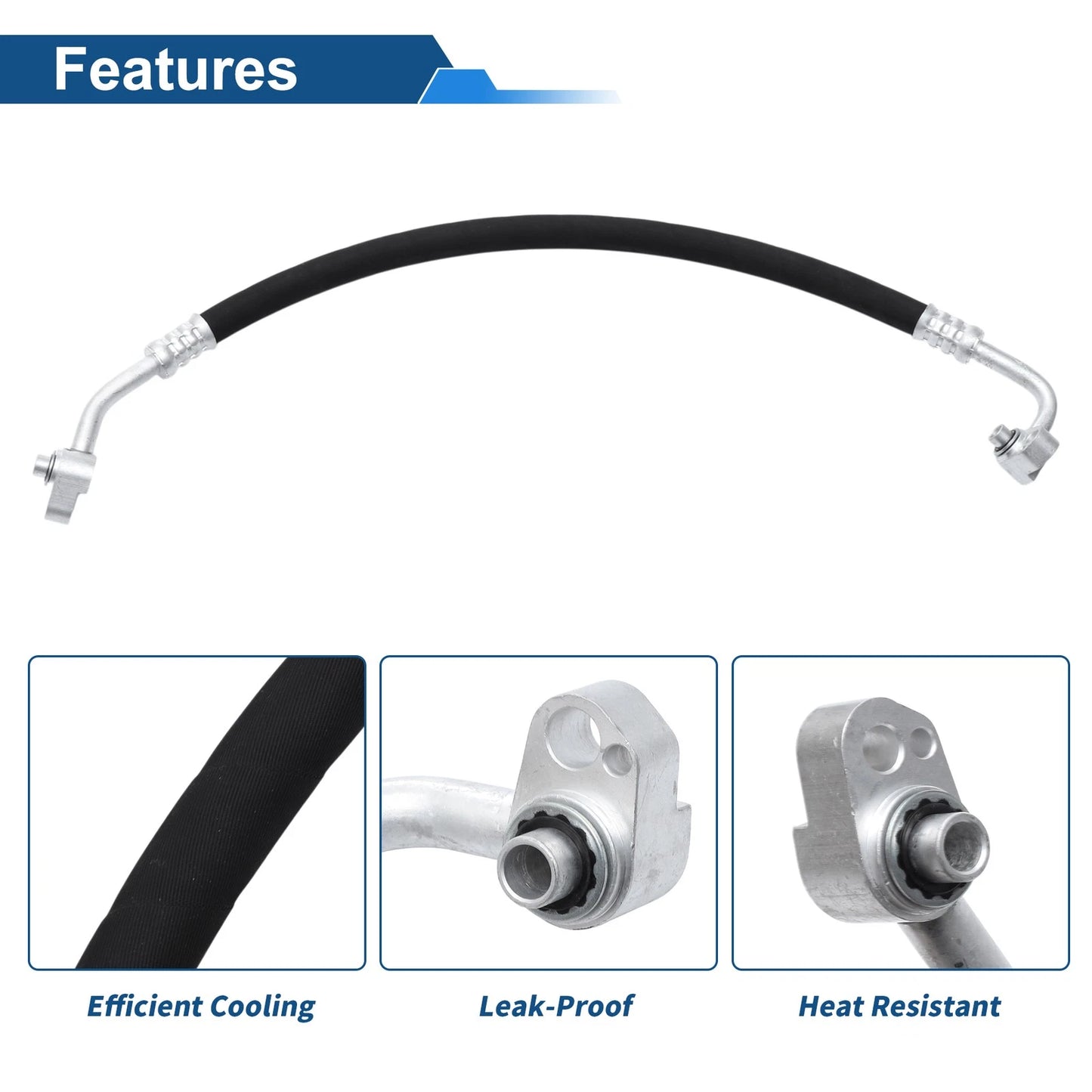 A/C Refrigerant Liquid Hose for BMW 330i (2019–2023) No. 64539337130