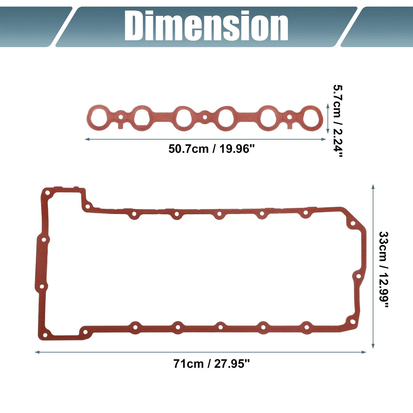 Set Valve Cover Gasket for BMW E90 E91 2006 (2006 - 2006)
