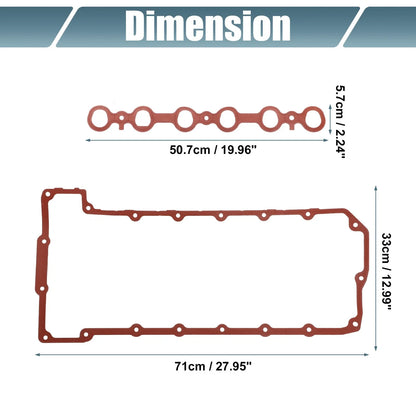 Set Valve Cover Gasket for BMW E90 E91 2006 (2006 - 2006)