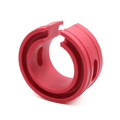 2pcs Rubber Shock Buffer for Car (Type-B+, Red)