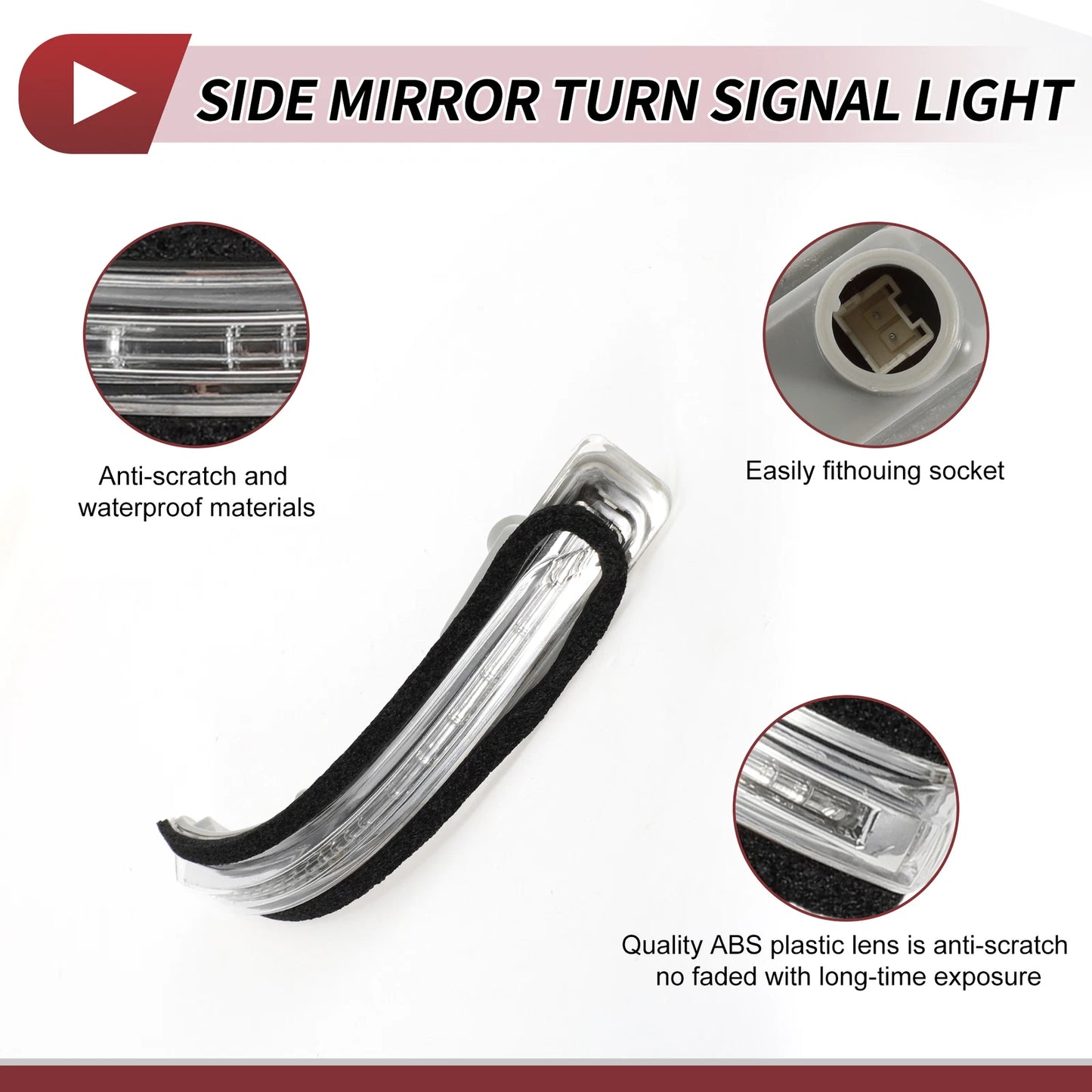 LED Turn Signal Light for Hyundai I20 (2014–2020) Right No. 87624C8000