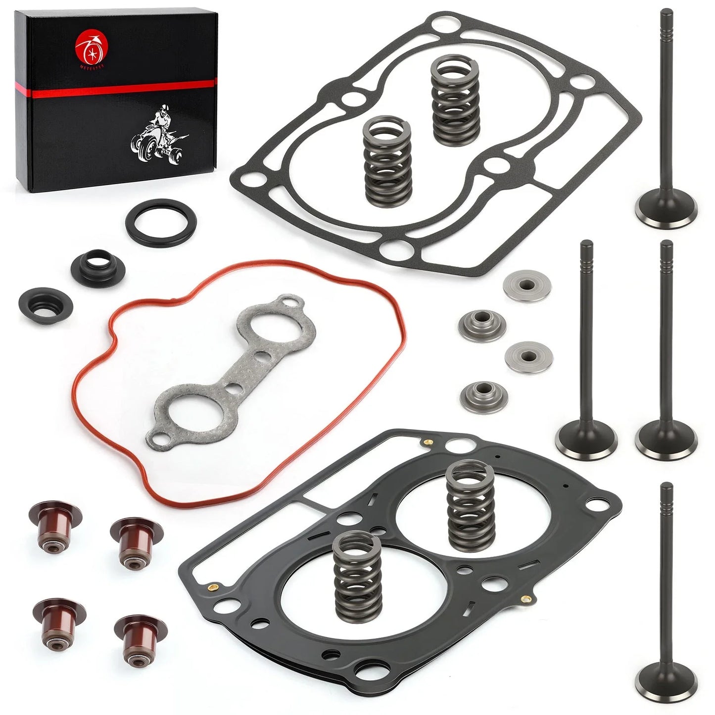 Cylinder Head Gasket Int/Exh Valves Kit for Polaris RZR S4 800 (2008–2010)