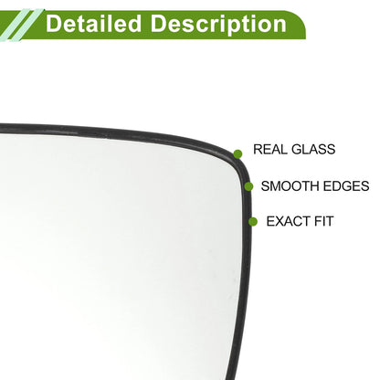 Left Heating Mirror Glass Replacement for Hyundai Grand Wagon/H1