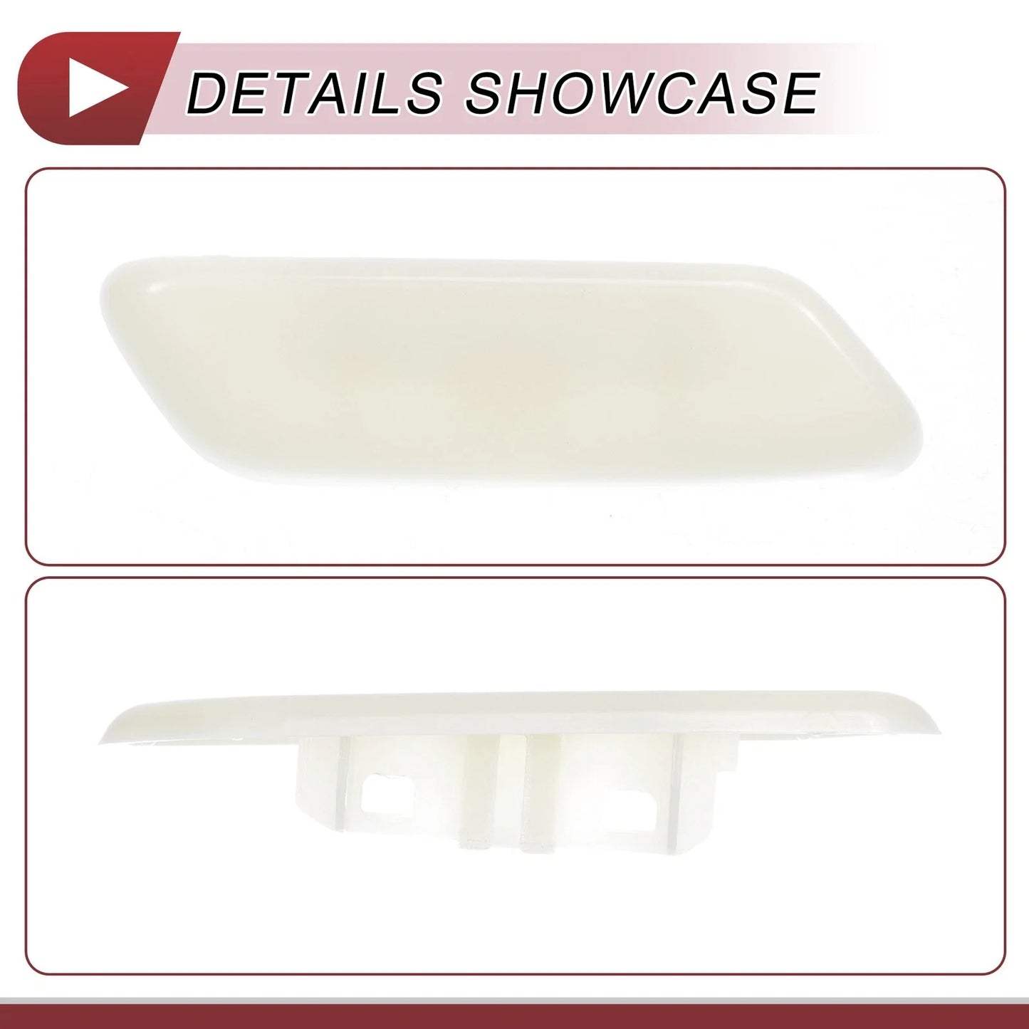 Front Right Washer Nozzle Cover for Lexus IS250 (2009-2010) Unpainted 1 x