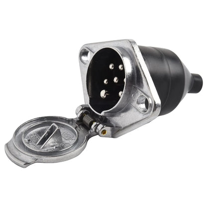 Trailer Socket Connector Adapter 7-Pin 24V for Europe Style