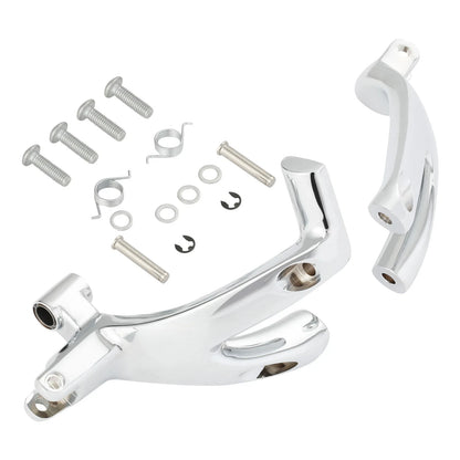 Forward Controls Mounts for Harley Fat Bob Sport Glide FLSB (2018-2024) Chrome