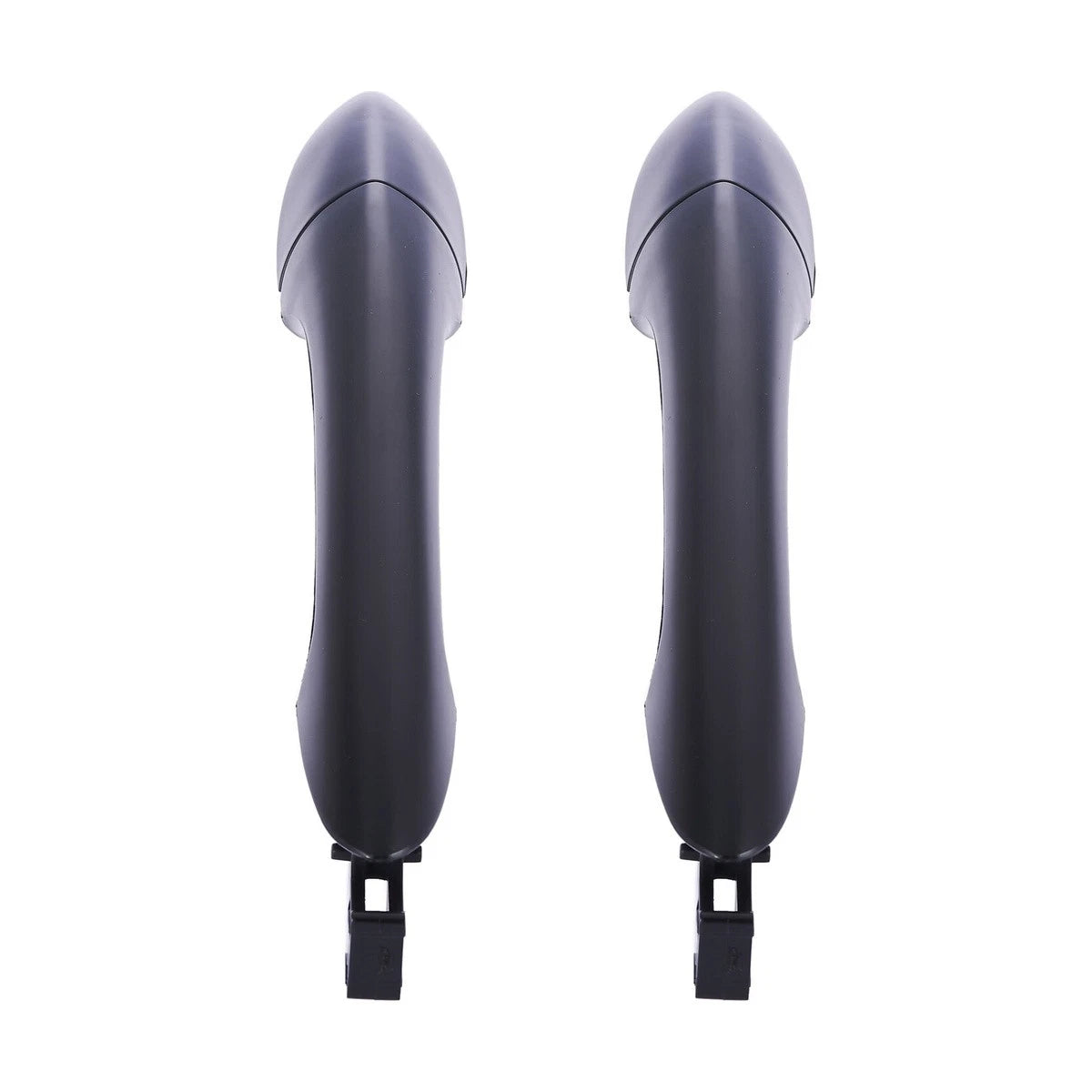 2pc Outer Door Handle Set Black for Hyundai Sonata (2010–2014)