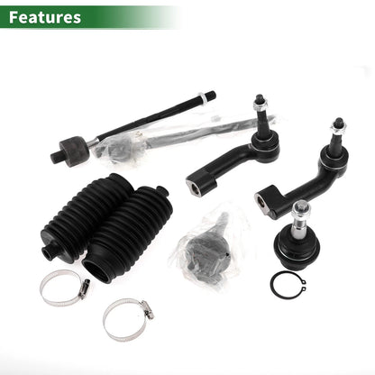 8pcs Front Suspension Kit Tie Rod End Lower Ball Joint for Chevrolet Aveo5 (2006–2011)