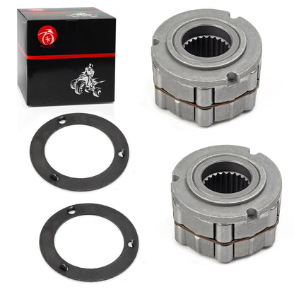 2 Pack Front Wheel Hub Clutch for Polaris Sportsman 335 400 450 500 (1995–2008)