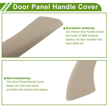 Door Panel Handle Pull Trim Cover for BMW X1 F48 F49 (2015–2020) No. 51417417511 Beige