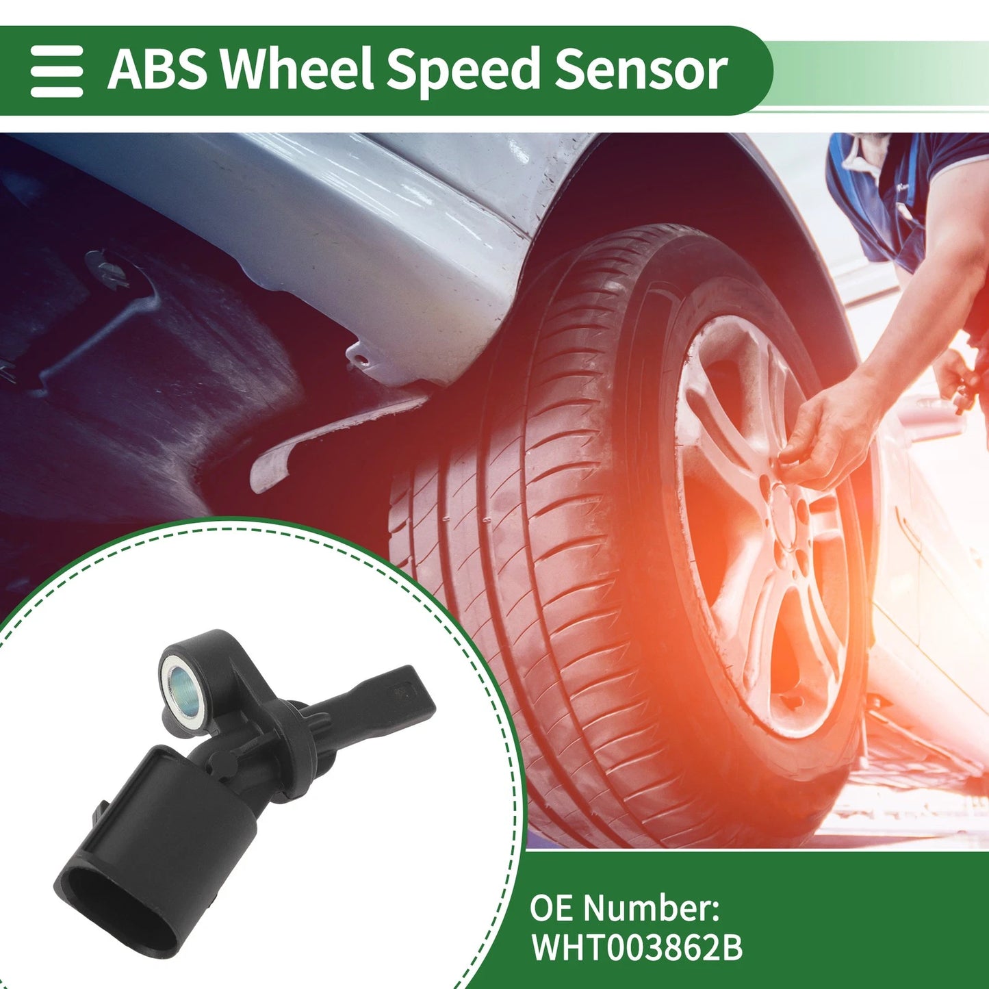 ABS Wheel Speed Sensor WHT003862B for Volkswagen Taigun (2022–2023)