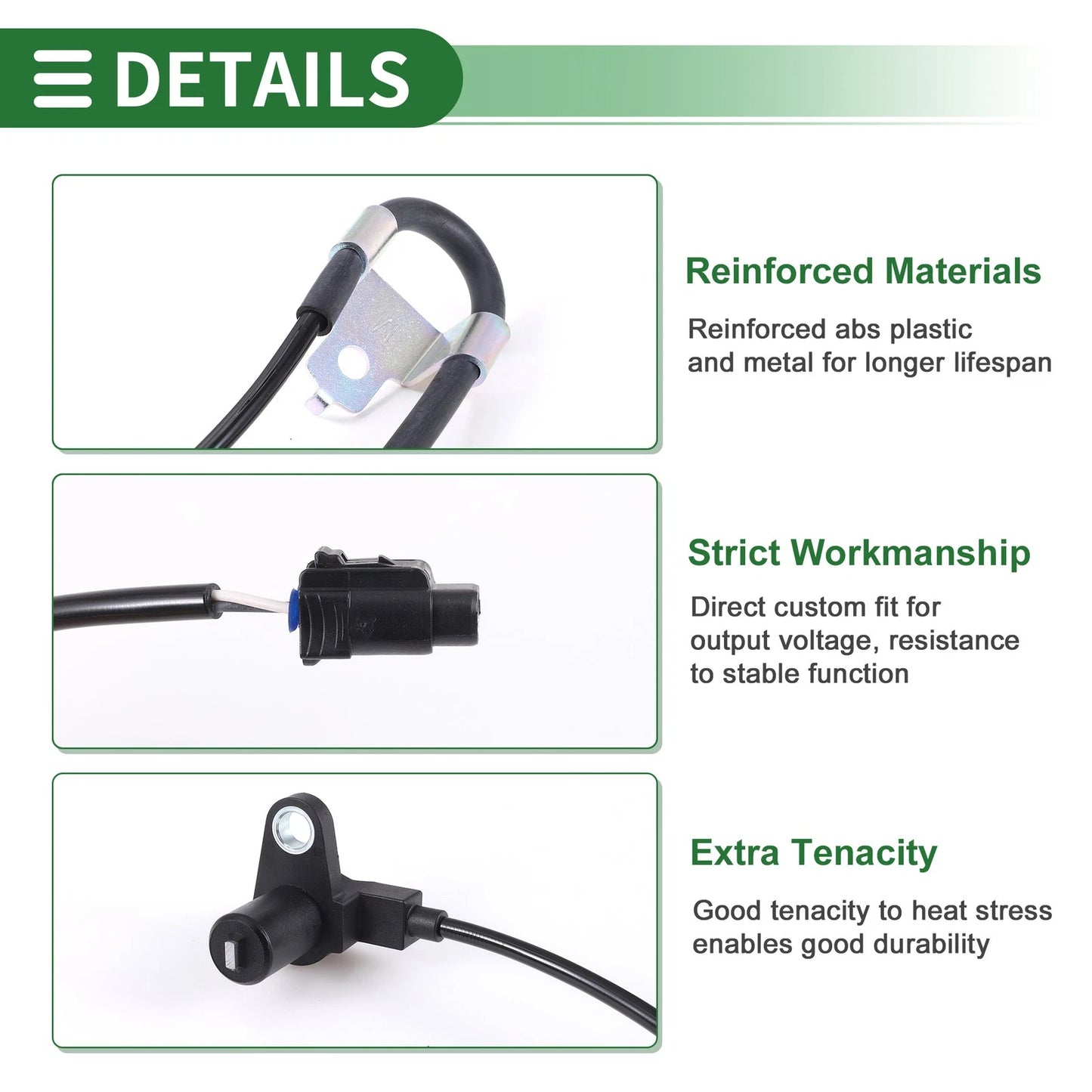 ABS Wheel Speed Sensor No. 5622062J00 for Suzuki Swift (2005–2015)