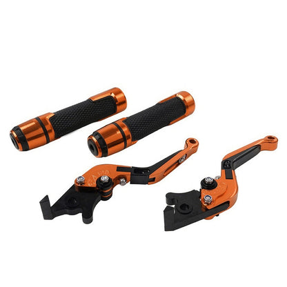 Adjustable Brake Clutch Lever Grip Set for Yamaha YZF R3 MT-03 (2015–2023)