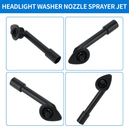 Left Right Side Headlight Washer Nozzles for Porsche 911 (1978-1986)