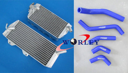 Aluminum Radiator and Hose Set for Kawasaki KX450F KXF450 (2006–2008)