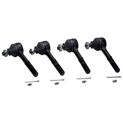 Set of 4 Inner & Outer Tie Rod Ends for Nissan Navara D21 (1986–1990)
