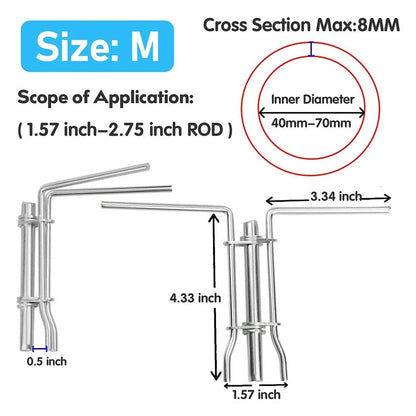 Hydraulic Seal Installation Tool 3 Sizes U-Cup