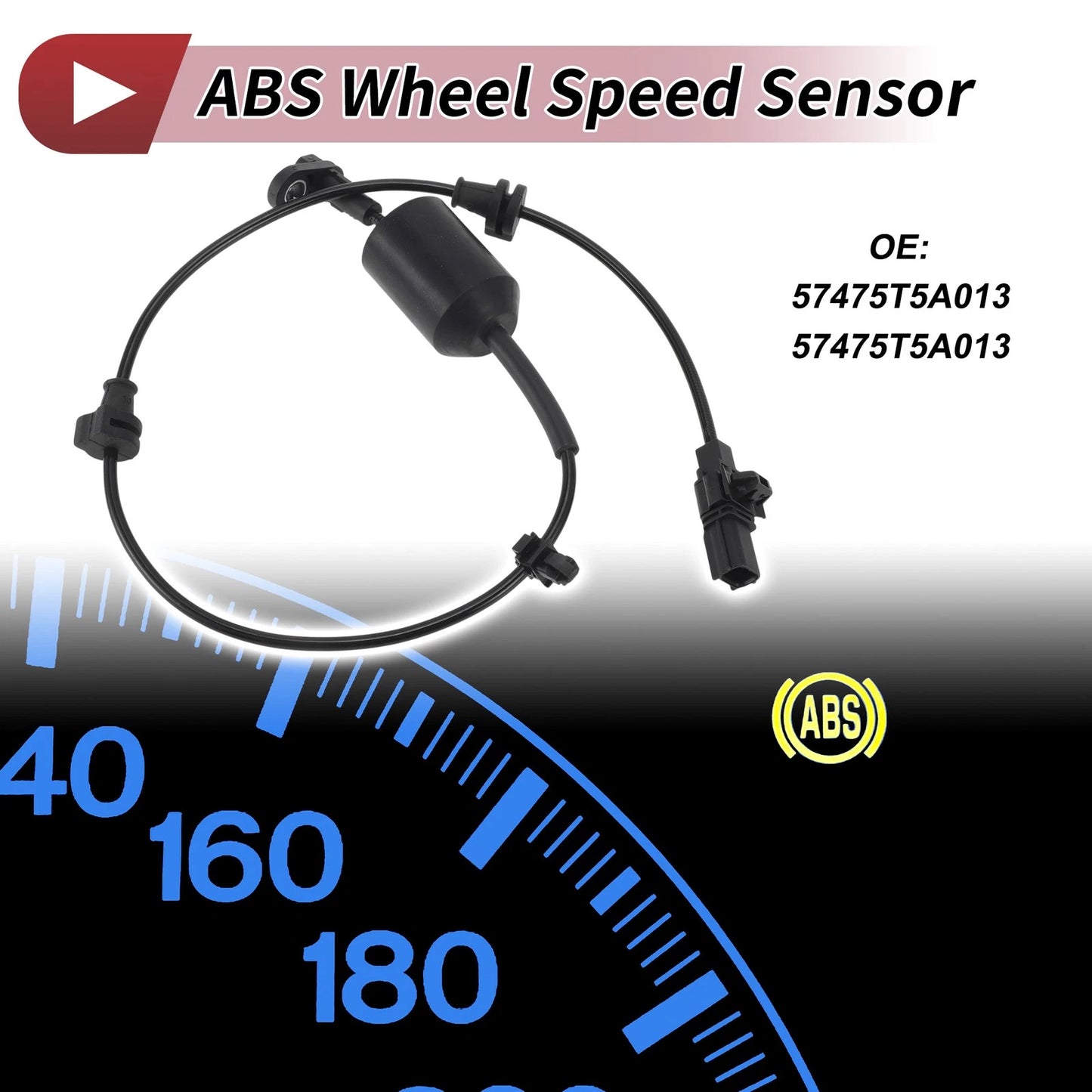 ABS Wheel Speed Sensor No. 57475T5A013 for Honda City (2015–2019) Rear Left