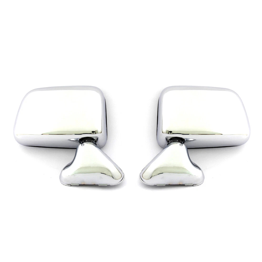 Chrome Side Door Mirrors x2 for Toyota Hilux 1988-1998