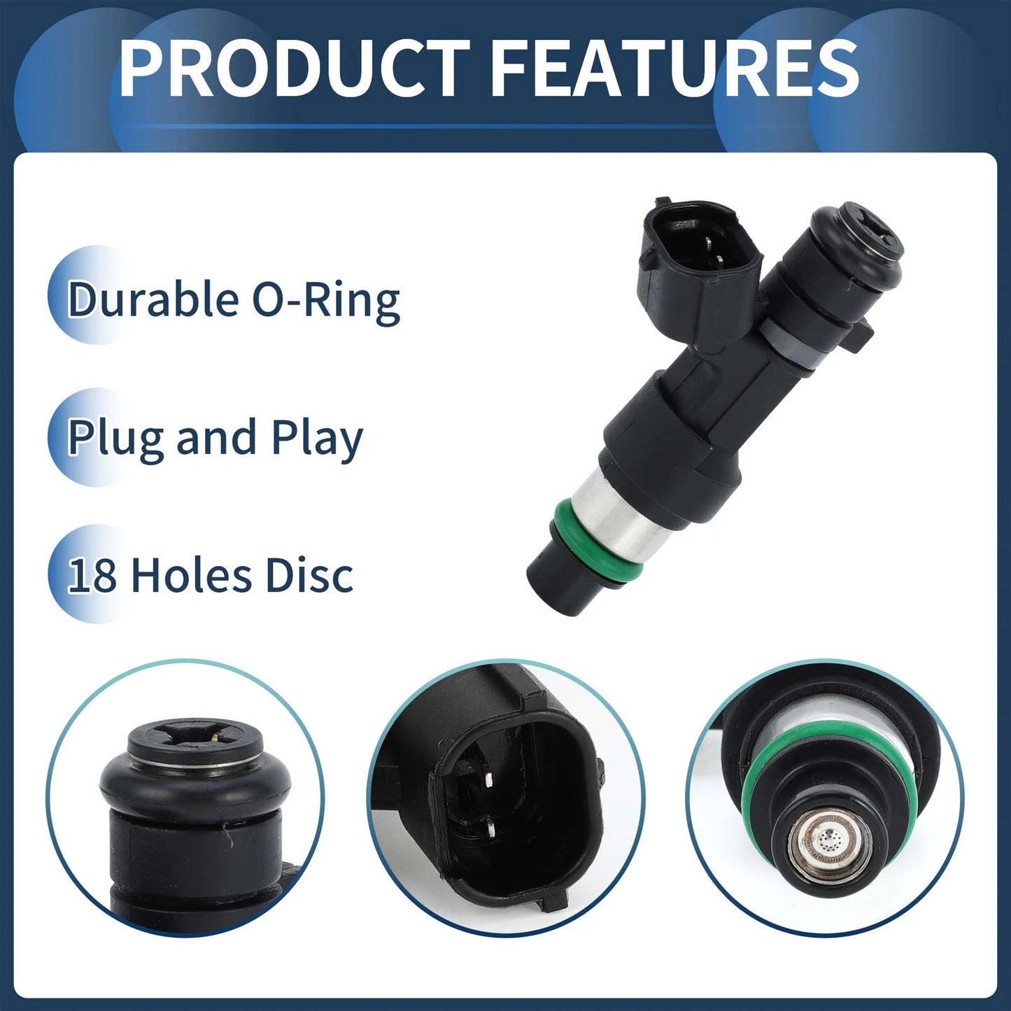Fuel Injector No.16600-9HP0A for Nissan Rogue (2014–2020)