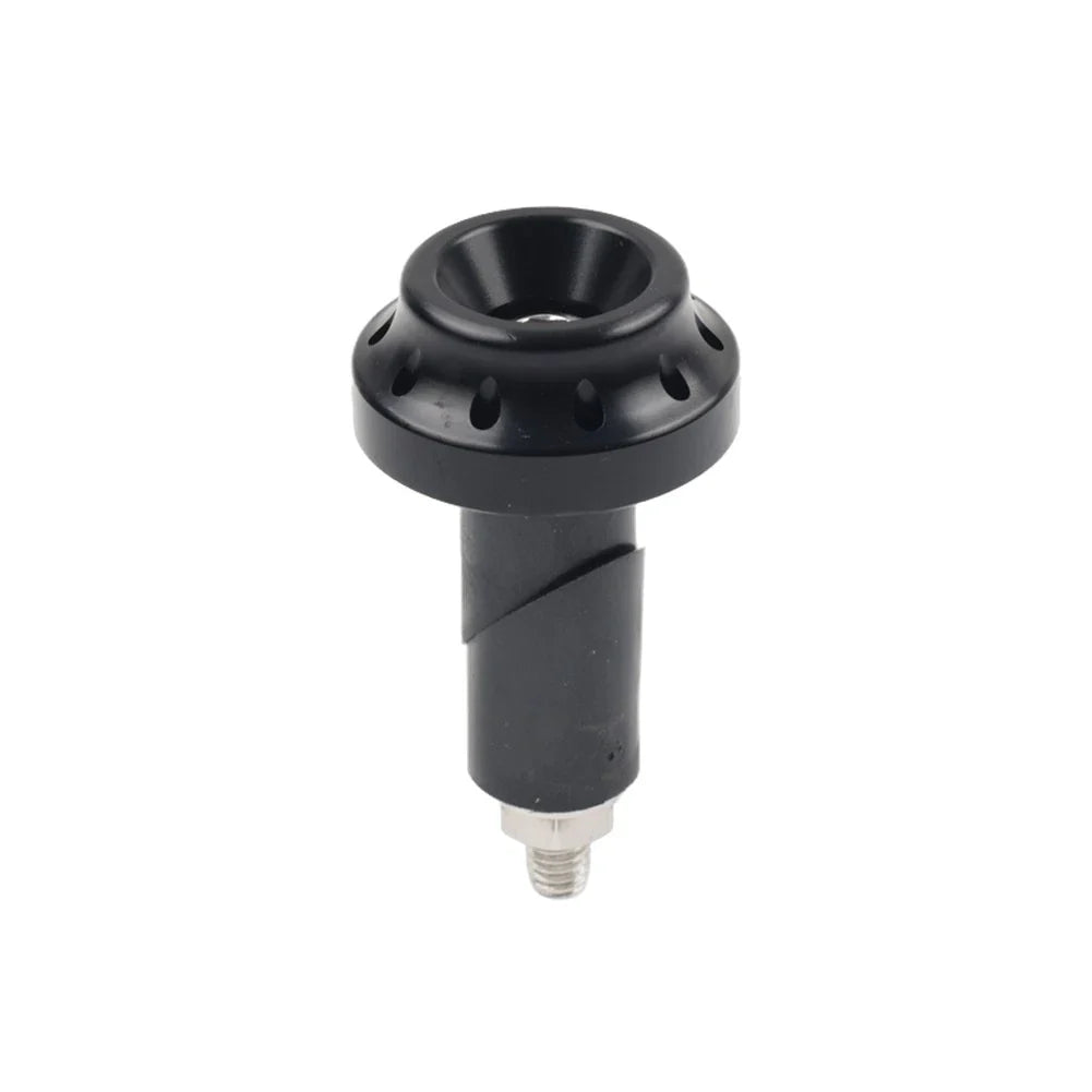 Black Motorcycle 7/8'' 1'' Handlebar Grips & End Cap Plug