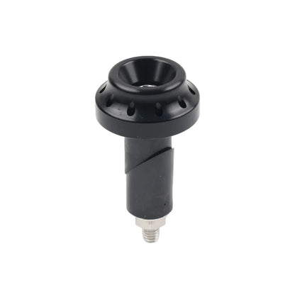 Black Motorcycle 7/8'' 1'' Handlebar Grips & End Cap Plug