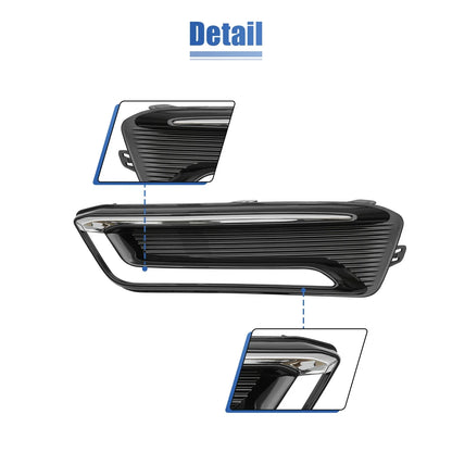 Fog Light Grille Cover for Chevy Impala (2006-2013)