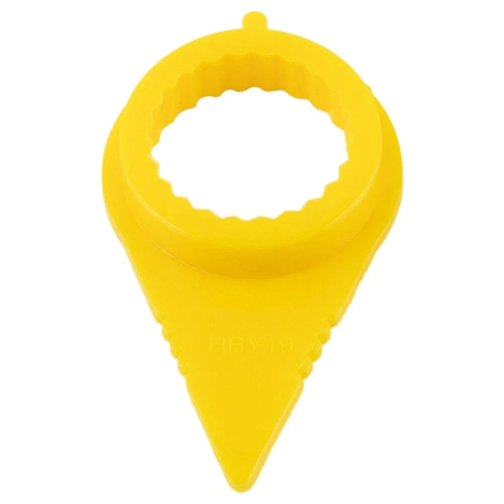 Wheel Nut Indicator 19mm 25PC for Car PU Yellow