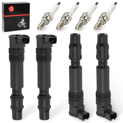 Ignition Coils 4pcs for Honda CBR600F4i CBR954RR (2002–2006)