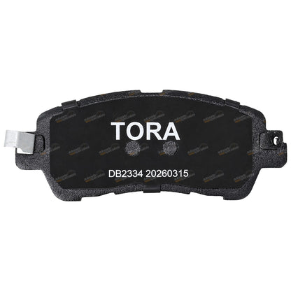 Set of 4 Front Disc Brake Pads for Mazda 2 (2014–2025)