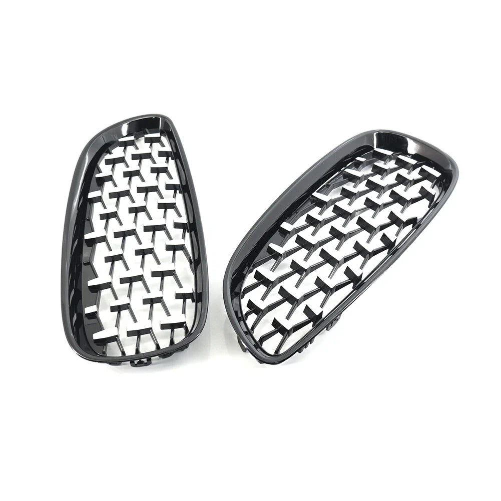 Diamond Style Front Bumper Kidney Grilles for BMW Z4 (2009-2016)