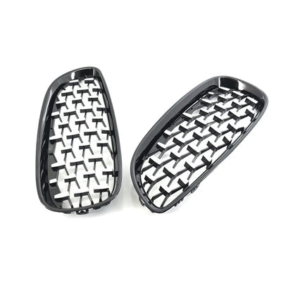 Diamond Style Front Bumper Kidney Grilles for BMW Z4 (2009-2016)