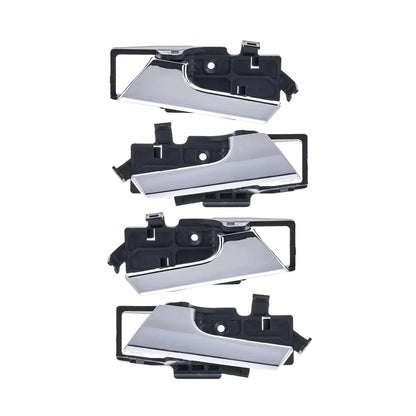 Set of 4 Chrome Inner Door Handles for Holden Barina TK (2005–2011)