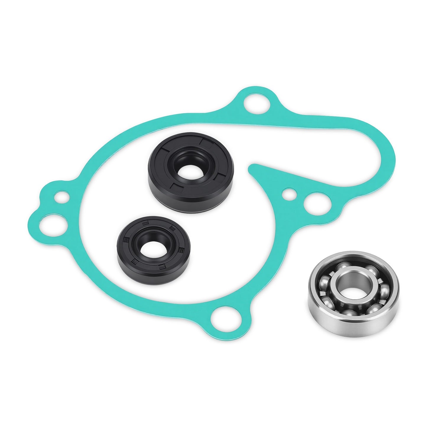 Water Pump Bearing Seal Gasket Kit for Yamaha YZ125X YZ125 (2005–2024)