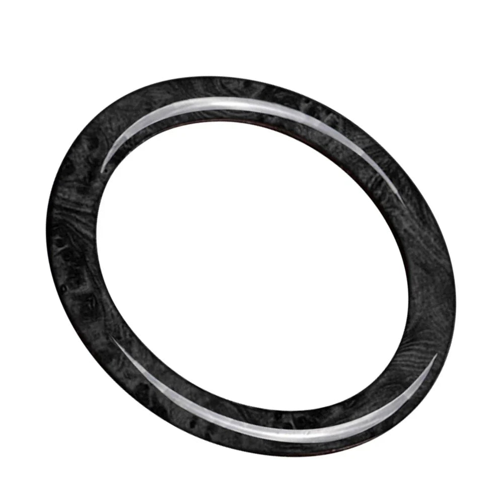 Wood Grain Engine Push Start Button Ring for Benz A B C GLC CLA (2012-2023)
